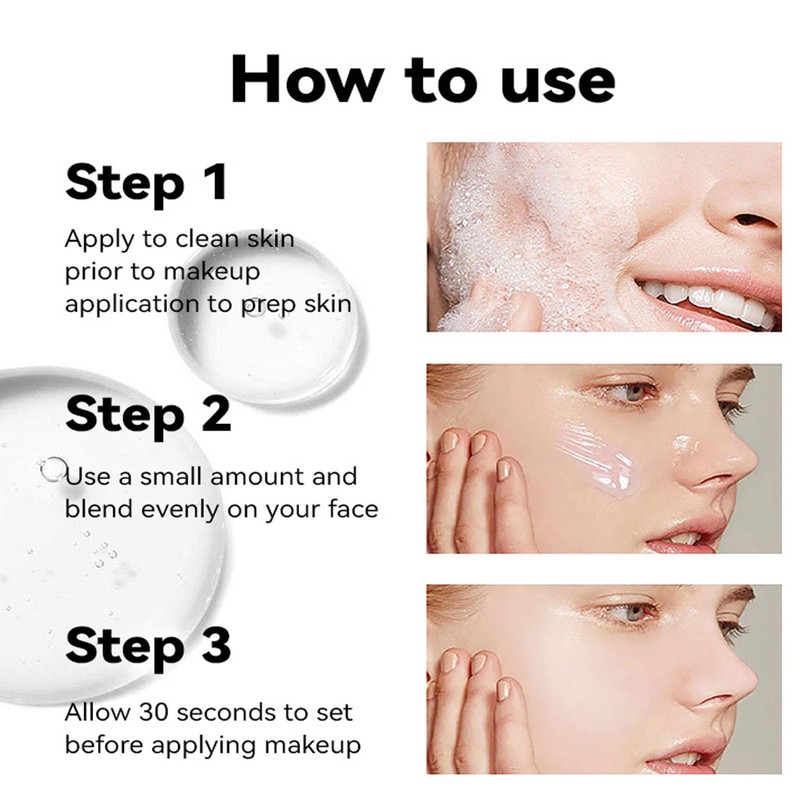 Face Primer, Pore Primer Under Foundation, Oil-control Long Lasting Makeup