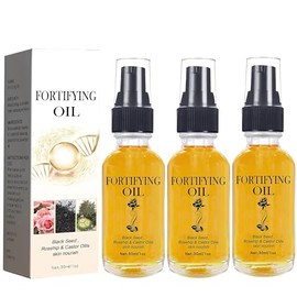 3Pcs Aceite De Rosa Mosqueta, Aceite De Ricino Aceite De Semilla Negra Aceite De Rosa Mosqueta Suero Facial, Hidratante Facial Aceite Facial Natural Orgánico