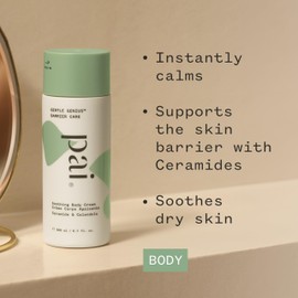 Pai Skincare Gentle Genius Barrier Care - Soothing Body Cream for Dry, Eczema-Prone Skin with Ceramide & Calendula, 200ml
