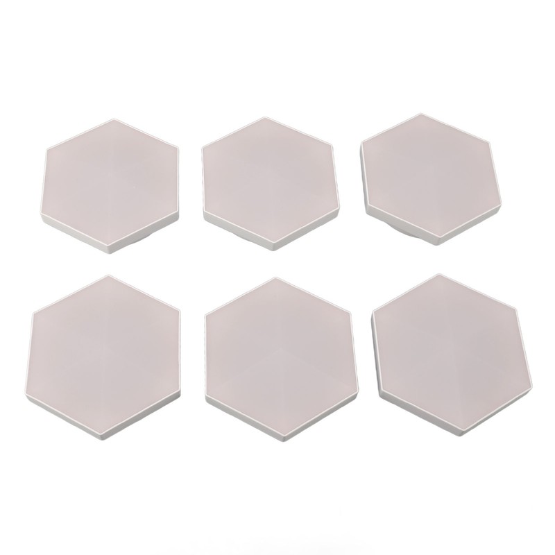 6PCS Hexagon Lights for Wall WiFi APP RGB Music Sync