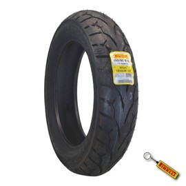 Pirelli Night Dragon GT 150/80B16 M/C 77H REINFTL Cruiser Motorcycle Rear Tire - Superior Traction & Handling for High-Performance Cruisers w/Keychain