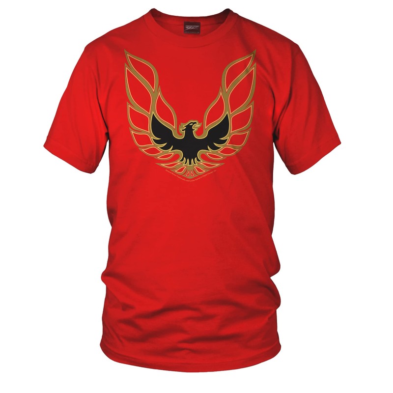 Wicked Metal Shirt - Trans Am Firebird Logo - Red
