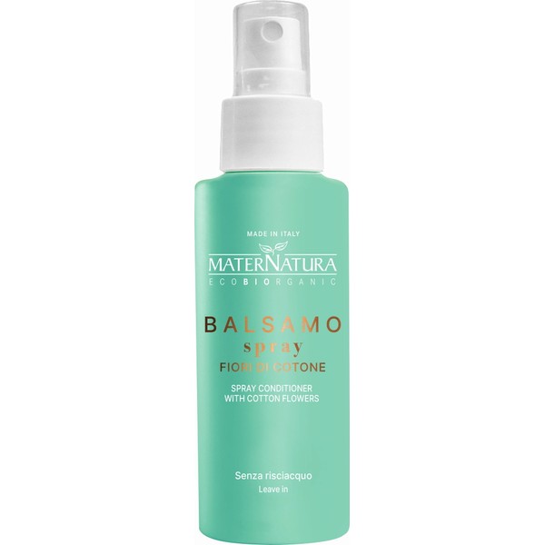 MaterNatura Spray Conditioner with Cotton Flowers, 150 ml