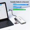 WAVLINK USB C HUB Triple Monitor, 12-in-1 Laptop Dock, Multiport