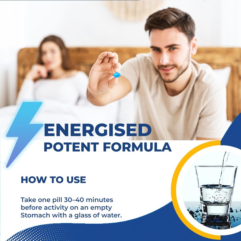 Ginseng Tablets Food Supplement for Men Manufactured in the UK