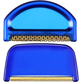 2 Pieces Cashmere Fine Wool Clothes Sweater Combs and Sweater Fabric Shaver, Multi-Fabric Garments De-Pilling De-Fuzzing Lint Fuzz Balls Cleaning Tools to Remove Pills, Fuzz and Lint from Clothes