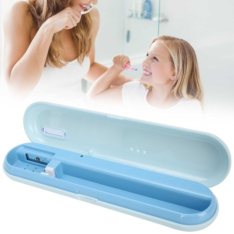USB Charging UV LED Toothbrush Cleaning Box Ultraviolet Toothbrush Cleaner