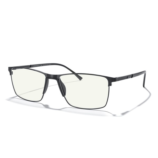 MERRY'S Reading Glasses - Fashion Blue Light Blocking Glasses Metal