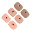 3 Pairs 3D Fake Eye Practice Skin Silicone Microblading Eyebrow