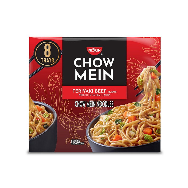 Nissin Chow Mein Club Pack, 4 oz., 8 pk.