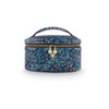 Pip Studio Cleo Kosmetiktasche gesteppt Daisy Dreams blau 26cm