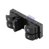 JIULAN Window Switch, Electric Window Switch, Rocker Switch, Black, Manual,