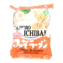 Sapporo Ichiban Miso Ramen 3.55 Oz(10 Pack)