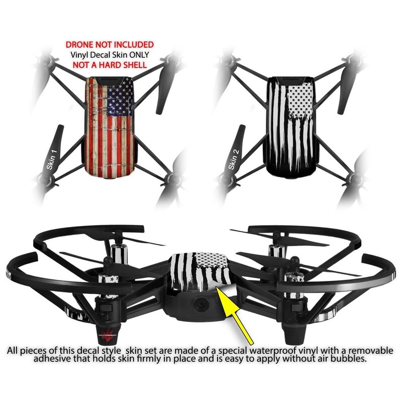 Skin Decal Wrap 2 Pack for DJI Ryze Tello Drone
