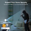 Intelligent Motion Sensor, WiFi Infrared Motion Detector for Home Security,