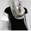 Gloop Women's Scarf Light Loop Scarf Tube Scarf with Colour