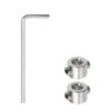 HARFINGTON 2pcs 4mm Drill Stop Collar Set Depth Stop, Adjustable