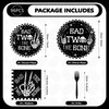 96Pcs Bad Two The Bone Party Supplies Black White Rock