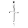 JEVELION Pendant Cross Silver Cross for Women, Men and Children,