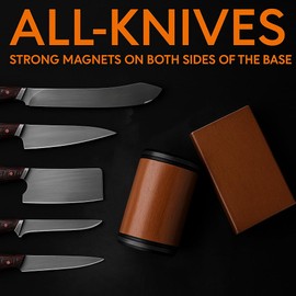 Afilador de Cuchillos Rodante Profesional, Afilador Cuchillos con Lijadora con Rodillos, con Discos de Diamante 400/1000 y Acero Inoxidable de Cocina, Proporciona Ángulo Molienda Magnético 15° y 20°