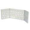 Foldable Bluetooth Keyboard 63 Keys Metal Ultra Thin Mini Folding