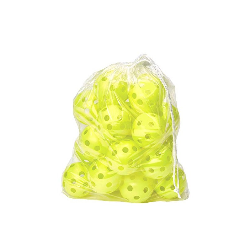 Hot Glove Bag of 20 Optic Yellow Softballs (PPS-20-OY)