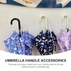 Yardwe Umbrella Handle Replacement Folding Umbrella Handle Travel Accessories Compact