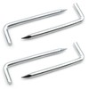 Design61 10x Straight Pin Hooks Console Hooks Steel Hooks Hook