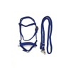 black and blue pony bitless bridle horse tack side pull