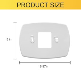Upgraded Thermostat Wall Plate Coverplate 50002883-001 for Honeywell Home Thermostat Coverplate, Fits Honeywell Thermostat RTH6580WF1001 PRO 3000/4000 FocusPRO 5000/6000 (1 Pack)