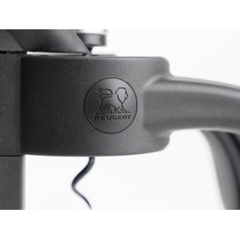 Peugeot 200510 Baltaz Dark Lever Corkscrew/Wine Bottle Opener, Black