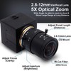 Svpro 1080P Manual Focus Webcam with 2.8-12mm Zoom Lens, 4X