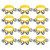 YOKIVE 12 Pcs Wrist Bells, Jingle Bells Ankle Bells Percussion
