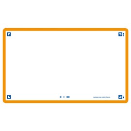 Oxford Flash 2.0 Index Cards A7, Flashcards, 75 x 125 mm, Blank, Orange, 80 Sheets