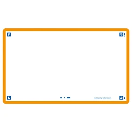 Oxford Flash 2.0 Index Cards A7, Flashcards, 75 x 125 mm, Blank, Orange, 80 Sheets