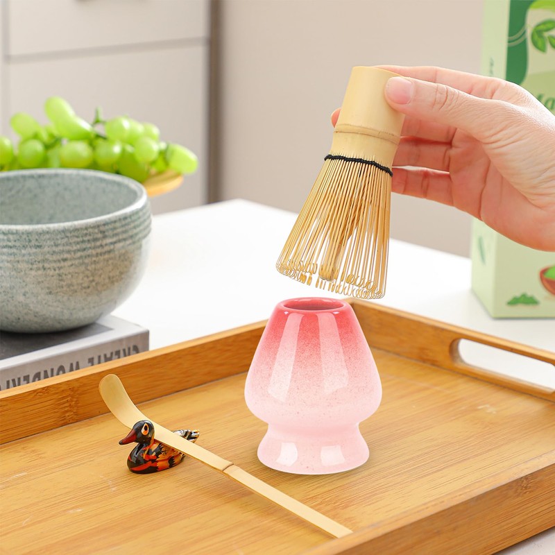 Matcha Whisk Set with Scoop & Sifter–Set of 6 Matcha