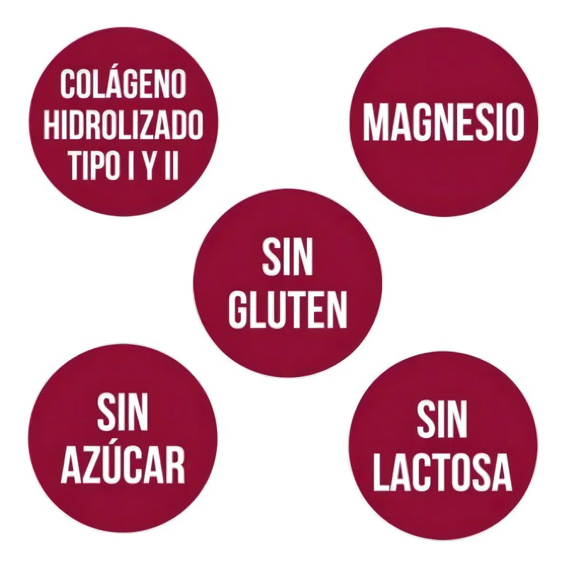 Colágeno Con Magnesio 350g En Polvo Sabor Sin Sabor