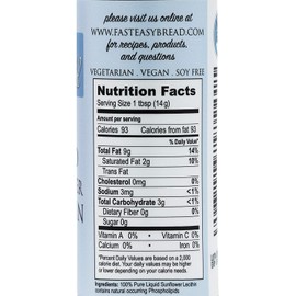 Pure Liquid Sunflower Lecithin (Food Grade): Better Than Lecithin Granules as an Emulsifier Providing a Smoother and Larger Volume Finished Dough