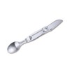 OUTDOOR EDGE Unisex Chow Pal Camping Cutlery Silver 16 5