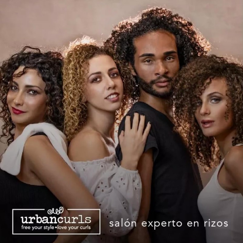 URBAN CURLS Kit Mini Urban Curls para Rizos u Ondulado,