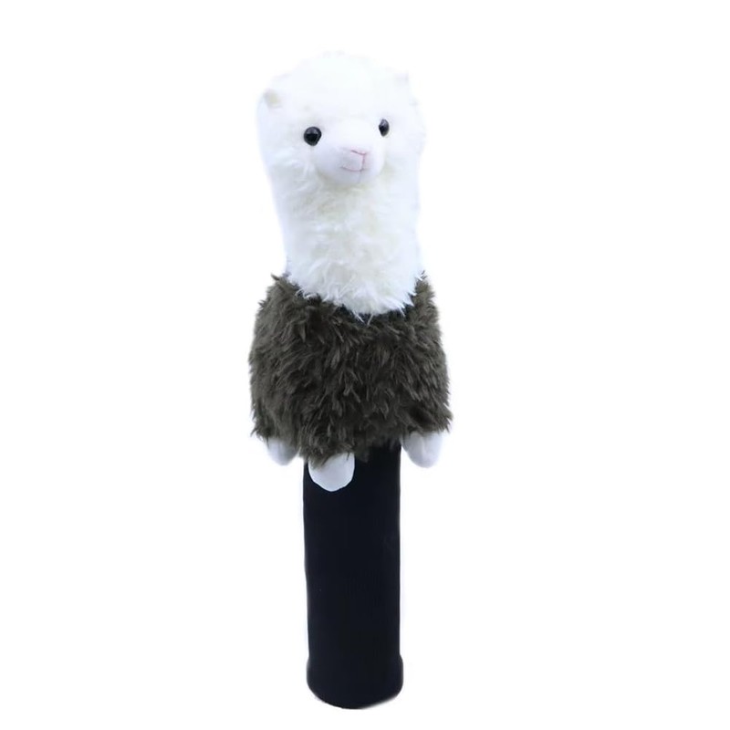 ZENWORYS Cute Alpaca Golf Putter Covers Blade Club Headcover Golf