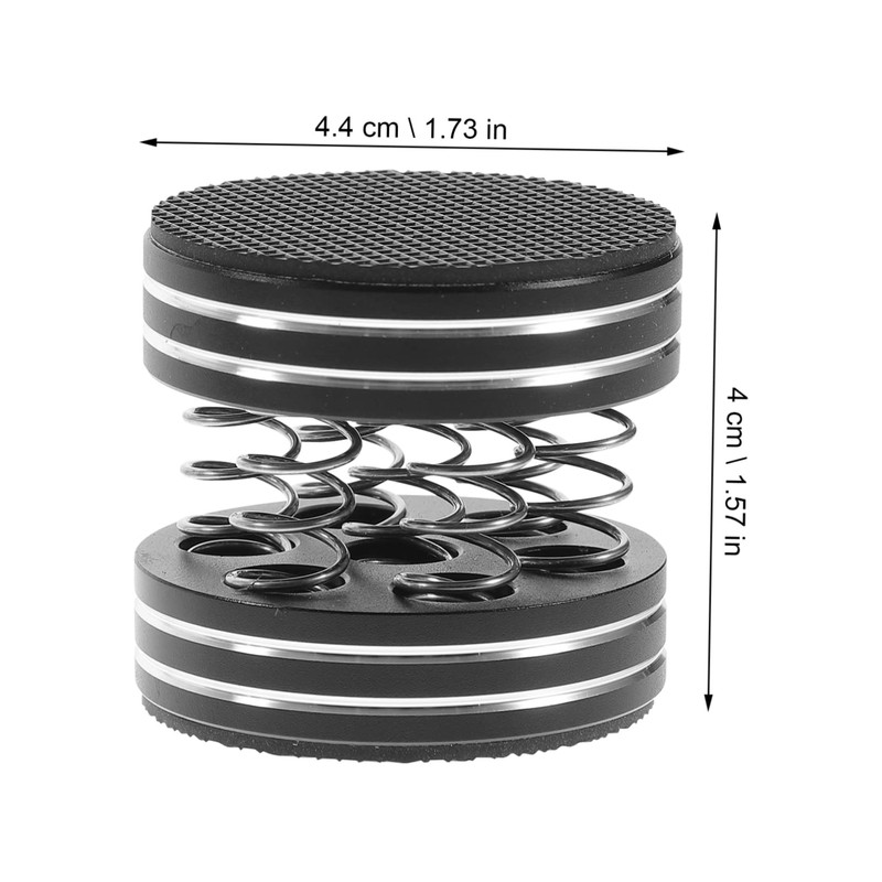 KOMBIUDA 4Pcs Speaker Isolation Feet with Non Slip Base Vibration