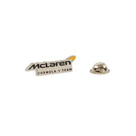 McLaren Formula 1 Team - Insignia de metal con logotipo oficial del equipo, color plateado
