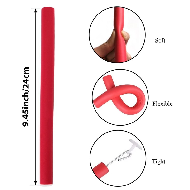30 unidades de diámetro de 1,8 cm, suaves y flexibles,
