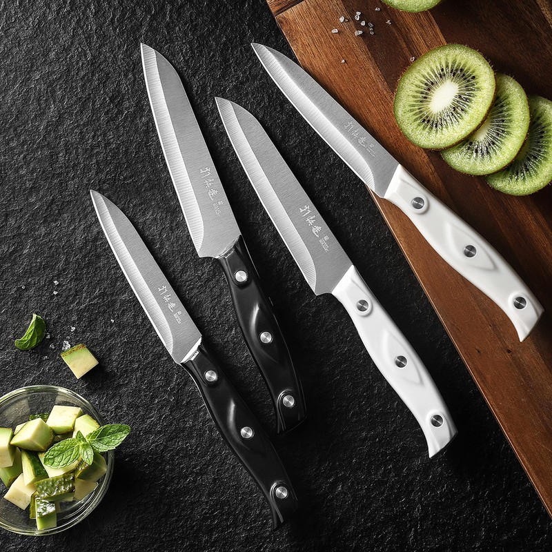HAMMER IRON ALLEY 4PCS Paring Knife - 4/4.5 inch Fruit