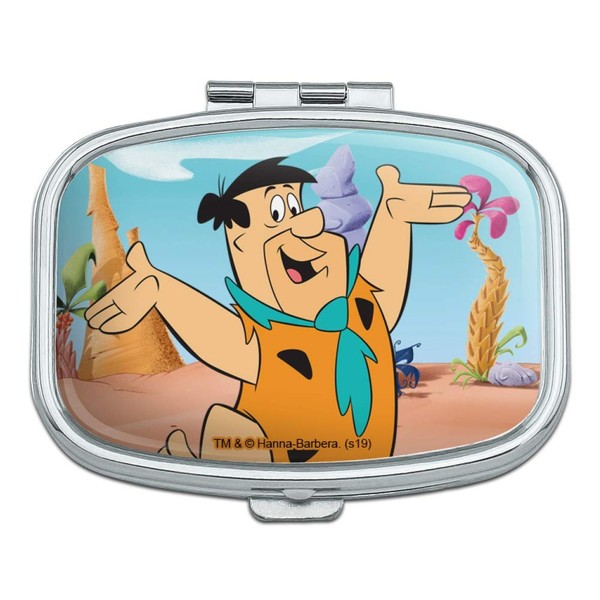 The Flintstones Fred Character Rectangle Pill Case Trinket Gift Box