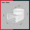 KOTARBAU® Deflection Piece 90° for Ventilation Duct 110 x 55
