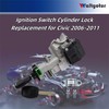 waltyotur Ignition Switch Cylinder Lock Auto Trans 2 Key Replacement