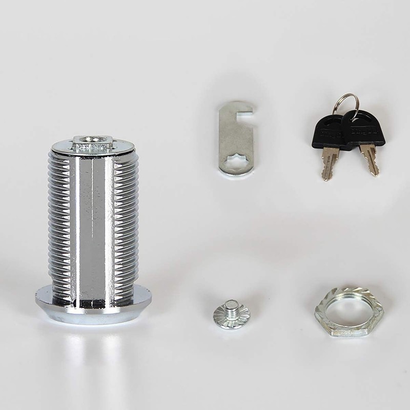 TOP-VIGOR 10Pcs 16mm Security Cam Lock, Cabinet Drawer Security Mailbox