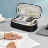 FINPAC Expandable Pencil Case, Large Capacity Pencil Box, Pen &